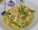 Foto langkah ke 8 dari resep Tumis labu buncis wortel spesial pakai telor praktis.