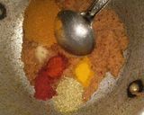A picture of step 5 of Pav bhaji.