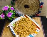 A picture of step 6 of Vegetables noodles.