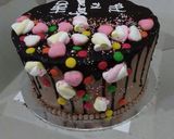 Foto langkah ke 10 dari resep Blackforest with chocolate buttercream.. Enak!!.