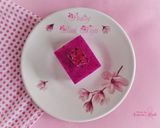 Foto langkah ke 7 dari resep Puding Lapis Buah Naga.