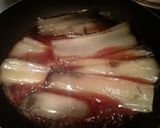 Foto del paso 2 de la receta: Pencas de acelga🌿 bbq🌶🍯 con crema🍶 de arroz🍚...🤔🤨😊