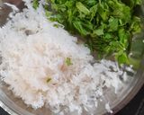 A picture of step 1 of Radish paratha.
