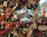Foto langkah ke 3 dari resep Ati ampela buncis pedas manis.