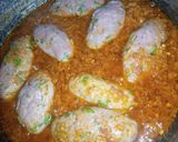 A picture of step 3 of Handi kabab.