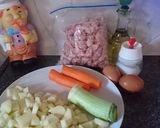 Foto del paso 1 de la receta: Ensalada tibia con pollo y puerro