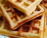 Egyszerű gyors vaníliás gofri recept fázis 2 fotója