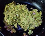 A picture of step 2 of Green Peas Seekh Kabab.