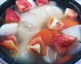 รูปขั้นตอนการทำที่ 2 ของ ซุปไก่มันฝรั่ง สูตรคลีน