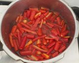 A picture of step 2 of Gajar / Carrot Halwa in pressure cooker.