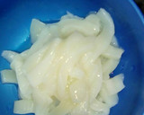Foto del paso 2 de la receta: Calabacín con calamar gratinado con alioli membrillo