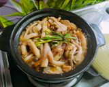 Hình bước làm 7 của món Nấm bào ngư kho