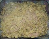 Foto del paso 6 de la receta: Pasta con salsa de champiñones, pollo, jamón y crema 😍