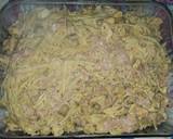 Foto del paso 6 de la receta: Pasta con salsa de champiñones, pollo, jamón y crema 😍