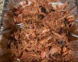 A picture of step 6 of Smoked Pulled Pork.