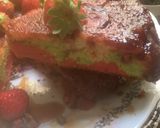Une image de l'étape 11 de 🍰Cake 🪺🎍à la fraise 🍓 facon tatin 🥧.