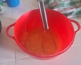 Foto del paso 2 de la receta Budín de limón 🍋clasico con aceite decorado con cobertura de chocolate