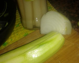 Foto del paso 1 de la receta: Crema de calabacín y espárragos