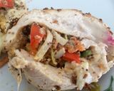 Foto del paso 11 de la receta: Comida para pareja: arrolladito de pollo primaveral