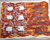 Foto del paso 4 de la receta: Pizza dos gustos