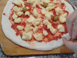 Pizza masa a la piedra