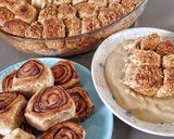 Vegán kovászos aranygaluska recept fázis 2 fotója