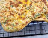 Medvehagymás lapos kenyér! VEGÁN recept fázis 9 fotója