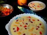 फ्रूट कस्टर्ड (fruit custard recipe in Hindi)