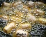 A picture of step 2 of Veg Babycorn Manchurian.