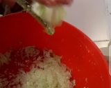 A picture of step 1 of Veg n chick roll.