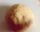 A picture of step 1 of Cinnamon rolls.