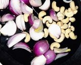 A picture of step 1 of Paneer Methi Chaman.