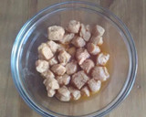Foto del paso 1 de la receta: Pollo "Vegano" a la naranja
