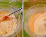 A picture of step 3 of Gulab Jamun Cake.