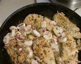 Sauted Adobo, garlic, mushroom chicken