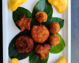 A picture of step 3 of Jackfruit Vada.