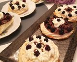 Pas rețetă Pavlova 5 fotografie