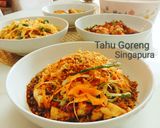 Foto langkah ke 4 dari resep Tahu Goreng Singapura.