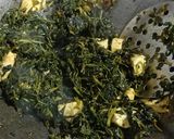 A picture of step 2 of Methi Paneer.