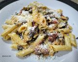 Foto del paso 9 de la receta Macarrones cremosos con chorizo y verduras
