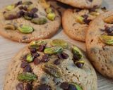 Une image de l'étape 3 de Cookies Pistaches Chocolat.