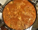Foto del paso 5 de la receta: Pollo al disco, con vegetales y arroz 🥘