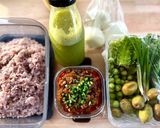 รูปขั้นตอนการทำที่ 4 ของ น้ำพริกมะแขว่นสูตรผัดหมู (ไม่ใส่กะปิ)🌶️