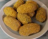 Foto del paso 6 de la receta Croquetas veganas de Lombarda y manzana o Espinacas y Dátiles