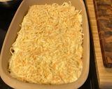 A picture of step 4 of Lasagna.