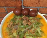Foto langkah ke 3 dari resep Ketupat Sayur.