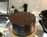 Foto langkah ke 17 dari resep Bolu Coklat Kurma (Tepung Almond) Gluten Free.