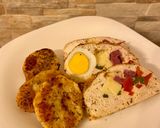 Foto del paso 10 de la receta: Pan de pollo relleno