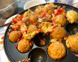 A picture of step 4 of Octopus Ball (Takoyaki).