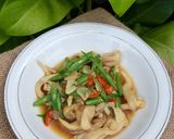 Foto langkah ke 1 dari resep Tumis Jamur Tiram Buncis ala Dapurnya Ken.
